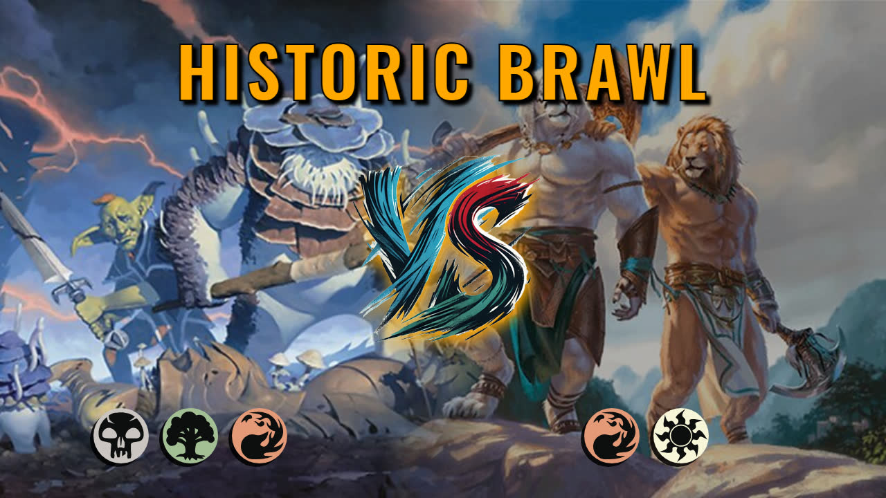 Watch MTG Arena Historic Brawl Video - Slimefoot and Squee by saitama VS Ajani, Nacatl Pariah // Ajani, Nacatl Avenger by Davide6a - e5f24e