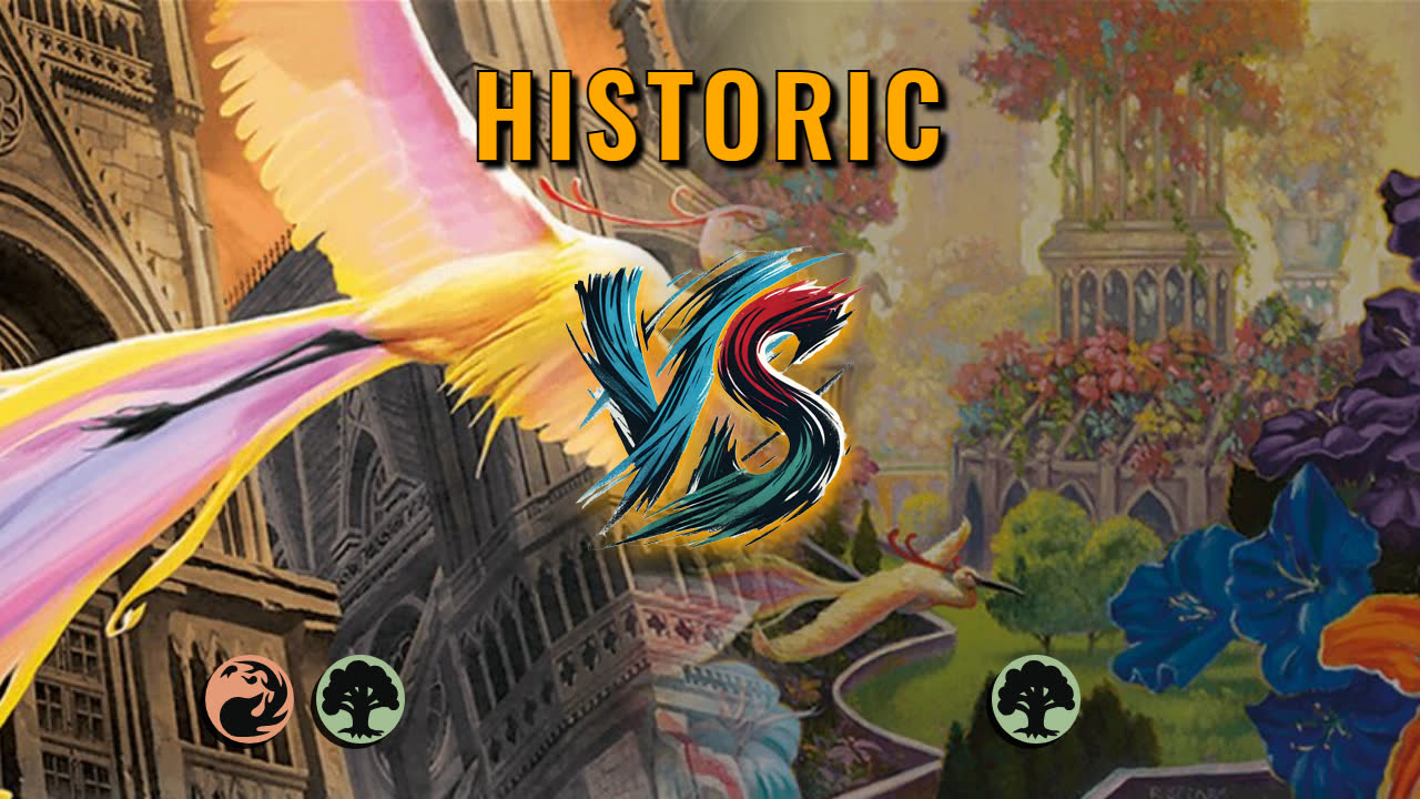 Watch MTG Arena Historic Video - Gruul Aggro by CunicoliGoblin VS Mono Green Midrange by Smir - 8f68ff