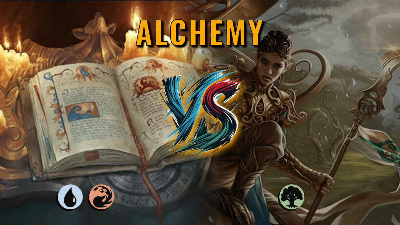 Watch MTG Arena Alchemy Video - Izzet Midrange by CunicoliGoblin VS Mono Green Midrange by Iorek - fad44e