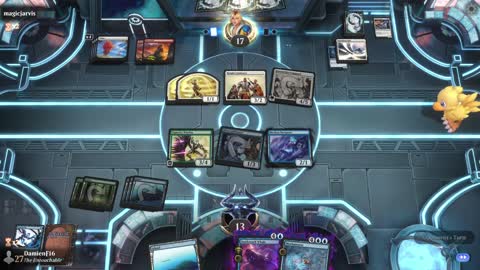 Watch MTG Arena Video Replay - Simic Midrange by DamienF16 VS Boros Midrange by magicjarvis - Premier Draft