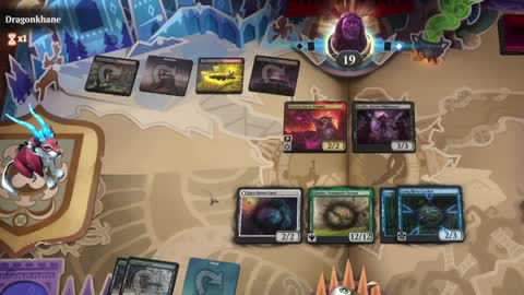Watch MTG Arena Video Replay - Simic Midrange by HamHocks42 VS Rakdos Midrange by Dragonkhane - Standard Play