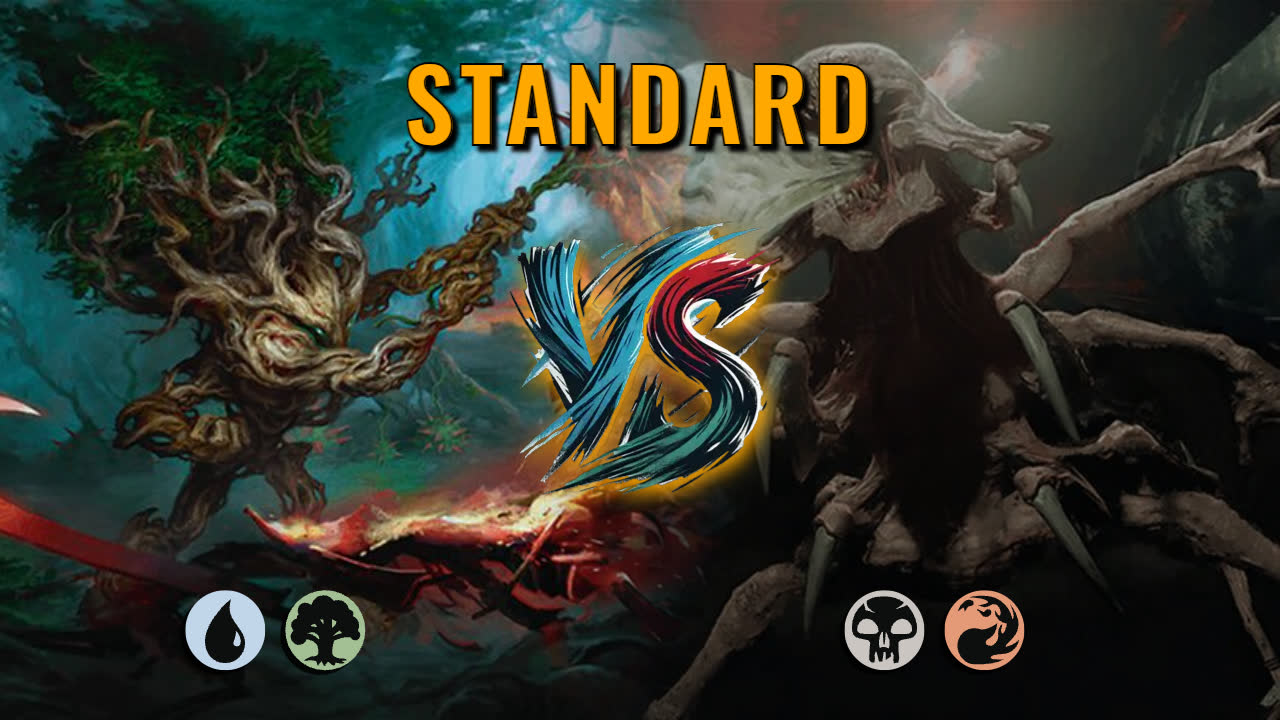 Watch MTG Arena Standard Video - Simic Midrange by HamHocks42 VS Rakdos Midrange by Dragonkhane - dd675d