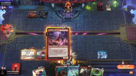 Watch MTG Arena Video Replay - Izzet Midrange by CunicoliGoblin VS WBRG Midrange by AutoFillOnly - Standard Play
