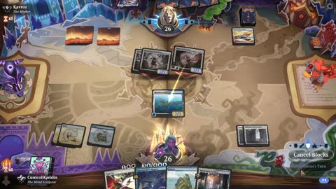 Watch MTG Arena Video Replay - Azorius Control by CunicoliGoblin VS Mono White Aggro by Kavroz - Standard Ranked