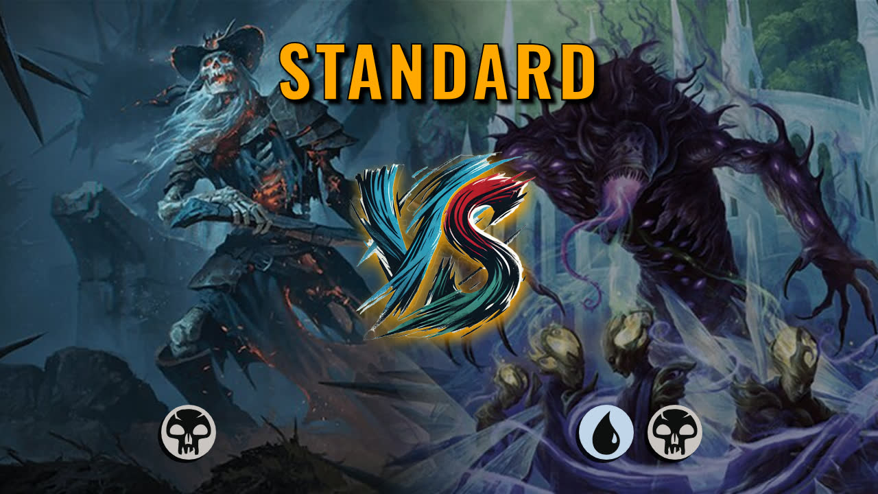 Watch MTG Arena Standard Video - Mono Black Aggro by Numbskull VS Dimir Midrange by MTG Hillbilly - 8b3a3d