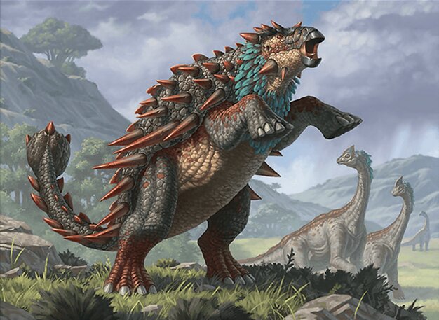 Bellowing Aegisaur