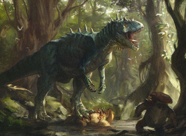 Territorial Allosaurus